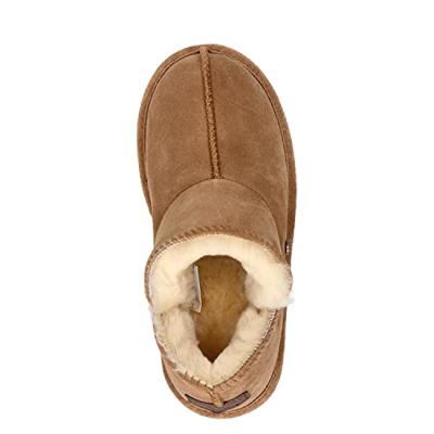 Warmbat Willow Suede Pantoffel Kinderen Cognac 30