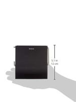 Brabantia Toiletrolhouder met Klep Mat Zwart - thumbnail