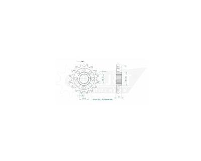 ESJOT Sprocket 525 16z standard