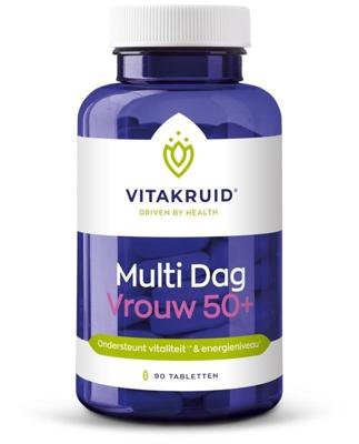 Vitakruid Multi Dag Vrouw 50+ 100% Vegan 90 Vitakruid Multi Dag Vrouw 50+ 100% Vegan 90