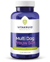 Vitakruid Multi Dag Vrouw 50+ 100% Vegan 90 - thumbnail