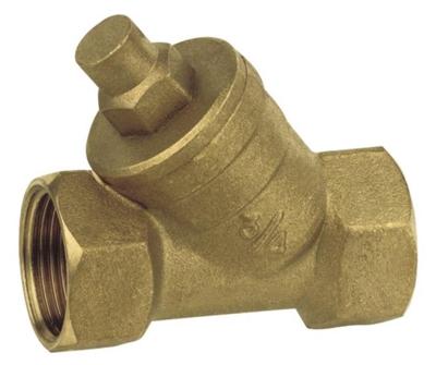 Kirchhoff Rood messing terugslagklep, 1"IT x 1"IT x 1", met veer - 989197355