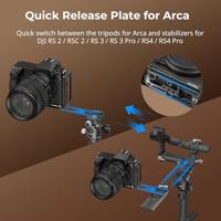 SmallRig L-vormige montageplaat voor Fujifilm GFX100S II 4716 - thumbnail