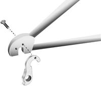 Union derailleurpad gh-104 met schroef m3x0.5 - thumbnail