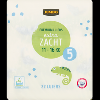 Jumbo Premium Luiers Maat 5 1116 kg 22 Stuks - thumbnail