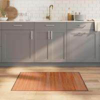 VidaXL Vloerkleed rechthoekig 70x100 cm bamboe bruin - thumbnail