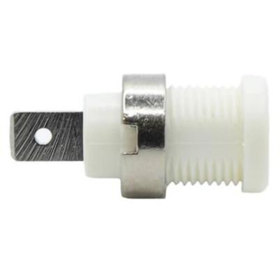 Mueller Electric BU-31610-9 Banaanbus Bus Stift-Ø: 6.4 mm Wit 1 stuk(s)