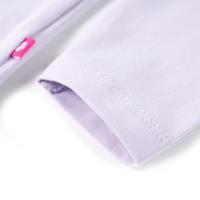 Kindershirt met lange mouwen ballerinaprint 104 lichtlila - thumbnail