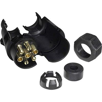 SecoRüt 20120 Aanhangerstekker [Stekkerdoos, 7-polig - Stekker, 7-polig] ABS kunststof