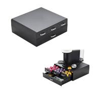 Koffiecapsulehouder BRASQ CD400 zwart - thumbnail