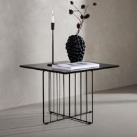 Nohr Salontafel 'Ashlynn' 60 x 60cm, kleur Zwart - thumbnail