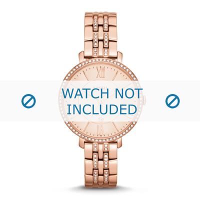 Fossil horlogeband ES3546 Staal Rosé 14mm