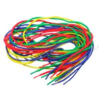 Gekleurde Rijgveters, 24st. - thumbnail