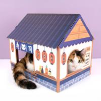 Sushi kattenhuis en krabmeubel - thumbnail