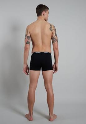 7-pak heren boxershorts Katoen - Lange pijp - Zwarte multipack heren onderbroeken
