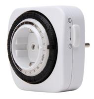 Kopp tijdschakelklok analoog compact IP20 16A wit - thumbnail