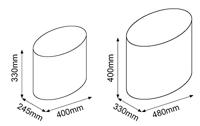 Bendt Salontafel 'Petrine' Eiken-look, Set van 2 stuks - thumbnail