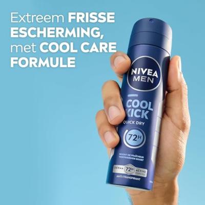 Nivea Men Cool Kick Deodorant Spray Nivea Men Cool Kick Deodorant Spray
