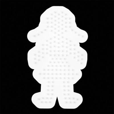 Hama Strijkkralen Grondplaat Meisje Wit Hama Strijkkralen Grondplaat Meisje Wit