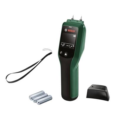 Bosch Groen Universal Humid Houtvochtmeter | Incl 3 x 1,5 V Lr03 (AAA) Batterijen | In doos - 0603688000