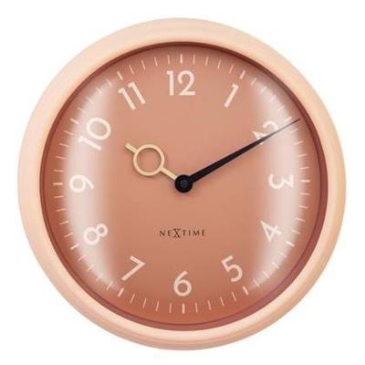 Wandklok 30,5 cm - geruisloos - ABS - NeXtime 'Golden Hour Wall' Wandklok 30,5 cm - geruisloos - ABS - NeXtime 'Golden Hour Wall'