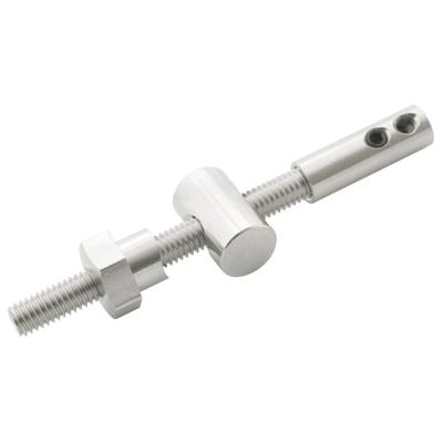 Elvedes trommeltapeind M6mm scooter messing (10) ELV9017