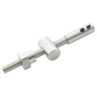 Elvedes trommeltapeind M6mm scooter messing (10) ELV9017 - thumbnail