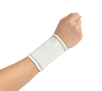 E-life Universele Elastische - Lichtgewicht Polsbandage - XL - Beige - thumbnail