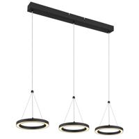 Globo 3-lichts hanglampGrenvix design zwart - 67188-3H - thumbnail