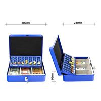 Geldkistje met handvat WIEN - Blauw - thumbnail