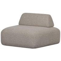 Woood Sterck fauteuil met verplaatsbare rug Naturel - thumbnail