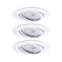 Paulmann 93426 Inbouwlamp Set van 3 stuks Wit - thumbnail