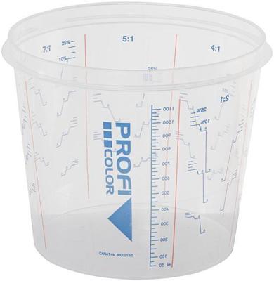 Profi Color verf-mengbeker mixing cup 1400ml Profi Color verf-mengbeker mixing cup 1400ml