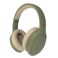 T'NB Tonality, opvouwbare draadloze hoofdtelefoon met passieve ruisonderdrukking, met bluetooth-verbinding, stereogeluid met geïntegreerde microfoon, batterijduur tot 30 uur, groen - thumbnail
