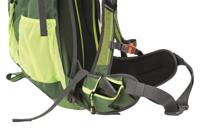 DÖRR Rugzak Outdoor Pro 32 32 l (l x b x h) 180 x 300 x 600 mm Groen 464015 - thumbnail