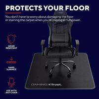 Trust GXT715 Vloerbescherming Zwart - thumbnail