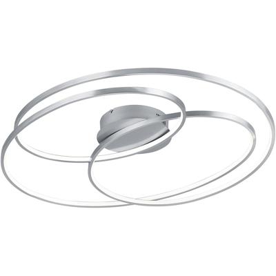 LED Plafondlamp 50W | Dimbaar Warm Wit 3000K | Mat Nikkel