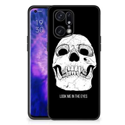 Telefoonhoesje OPPO Find X5 Pro Skull Eyes Telefoonhoesje OPPO Find X5 Pro Skull Eyes