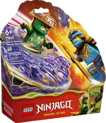 LEGO® NINJAGO 71849 Nya vs. Elementaire Monster Spinner