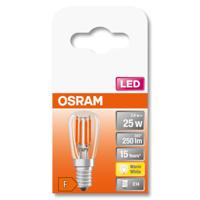 OSRAM HOMELIGHTING 4058075432871 LED-lamp Energielabel F (A - G) E14 Speciale vorm 2.8 W = 25 W Warmwit (Ø x h) 26 mm x 63 mm Niet dimbaar 1 stuk(s) - thumbnail