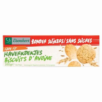 Damhert Haver Koekjes - Zonder Suikers