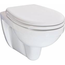 Saqu Classic combi-pack hangtoilet incl. luxe toiletbril wit