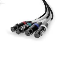 Palmer AoC Loom XLRf van etherCON naar 4x XLR female 50cm - thumbnail