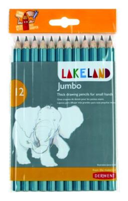 Lakeland grafietpotlood Jumbo HB, pak van 12 stuks Lakeland grafietpotlood Jumbo HB, pak van 12 stuks