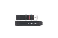 Horlogeband Tissot T600038302 Leder/Textiel Zwart 22mm - thumbnail