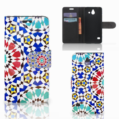 Huawei Ascend Y550 Bookcase Mozaïek