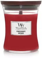 Woodwick Pomegranate Medium Hourglass Candle 0 - thumbnail