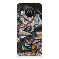 Nokia X10 | X20 | Siliconen hoesje | met foto Badges - thumbnail