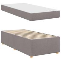 Bedframe met matras Taupe 90 x 190 cm Pocketveren - thumbnail