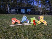 Tactic Houten dieren croquet set - thumbnail